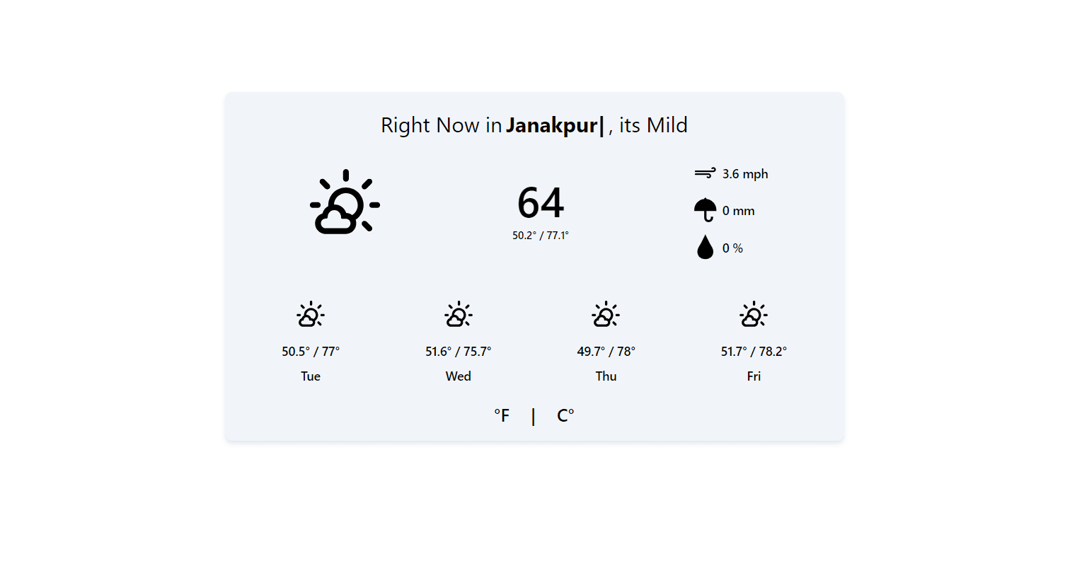 Weather App
